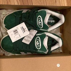 Adidas Campus 00s Dark Green Cloud White